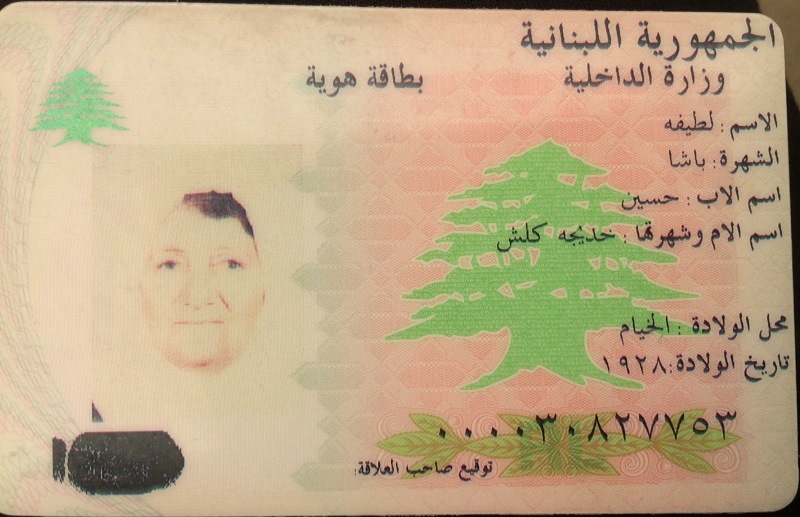 السيّدة الفاضلة  الحاجة لطيفة حسين باشا (أم حسن نصرالله) 