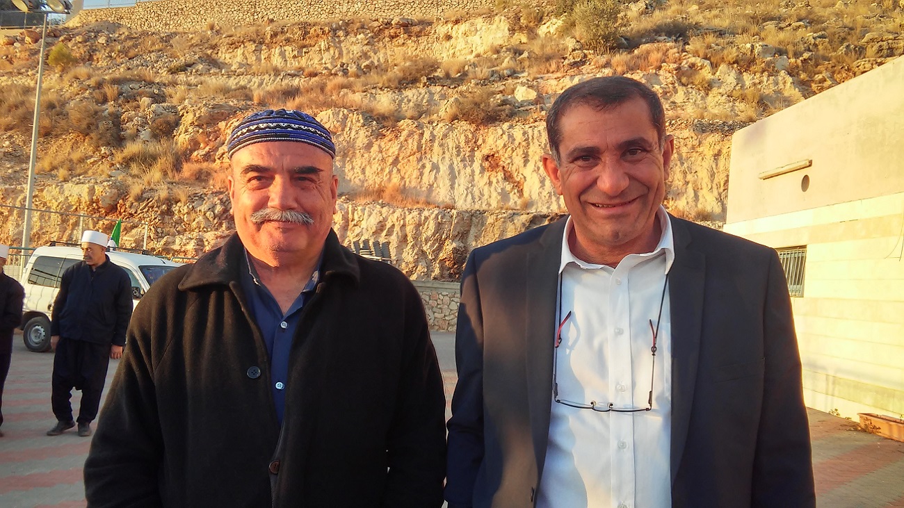 الكاتب فواز حسين.. ورئيس مجلس يركا المحلي 