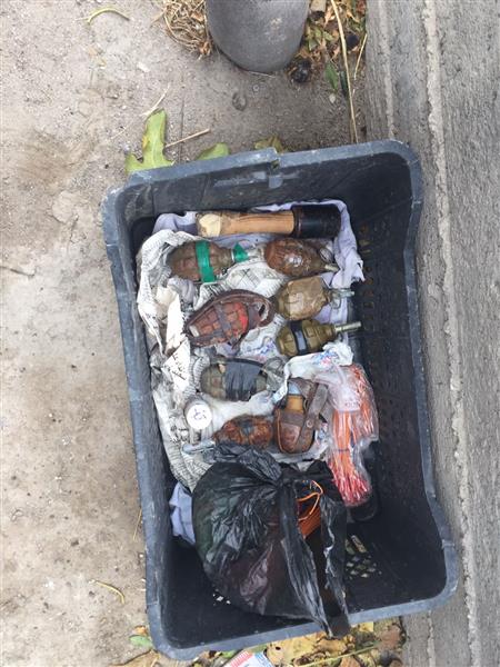 متفجّرات عُثر عليها في منزل الموقوف 