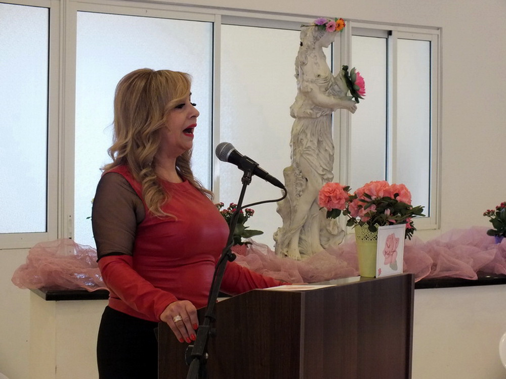 الدكتورة كلوديا أبي نادر في مرجعيون - صورة مايا العشي – مرجعيون