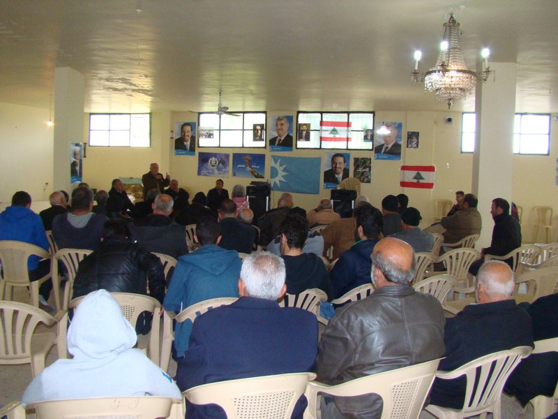 قاء حواري في قاعة نور الدين الثقافية في الهبارية - أرشيف