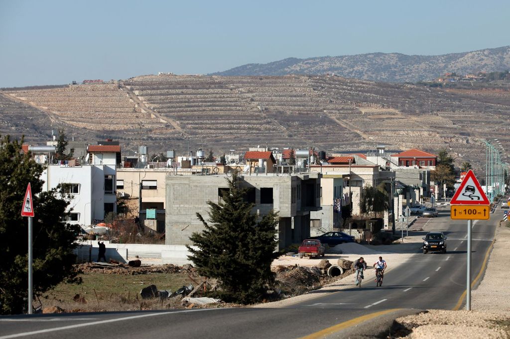 قرية بقعاثا هي واحدة من القرى الدرزية الأربع في هضبة الجولان