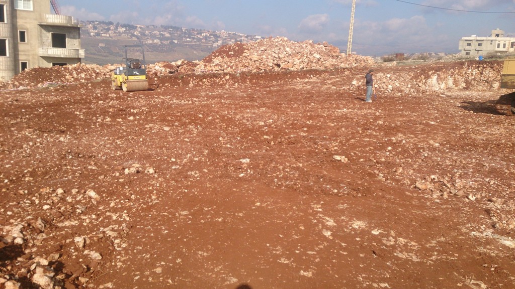 1- أعمال الحفر