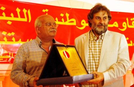 كمال البقاعي مكرماً: ان تكرم كمال البقاعي يعني ان تكرم كل تلك القامات العالية التي كمنت للعدو اينما تحرك في مناطق احتلاله لبلداتنا