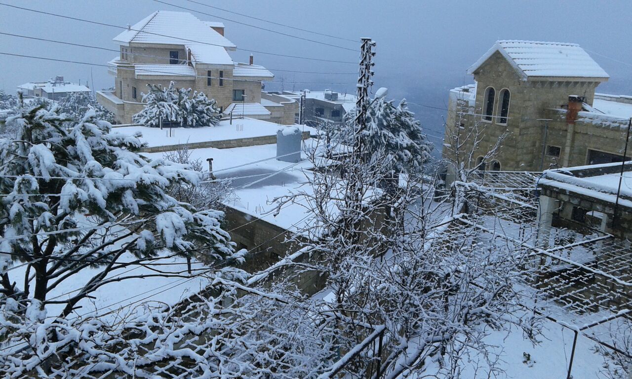 الثج كسى الطرقات واسطح القرميد