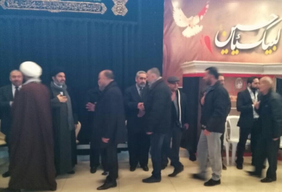 خلال احياء ذكرى أسبوع المرحومة الحاجة خديجة نعيم الحاج حسين عبدالله (أم حسن)