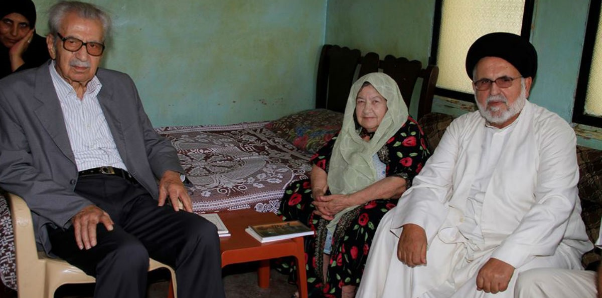 السيد هاني فحص، الراحلة بلقيس الحوماني والأستاذ حبيب صادق