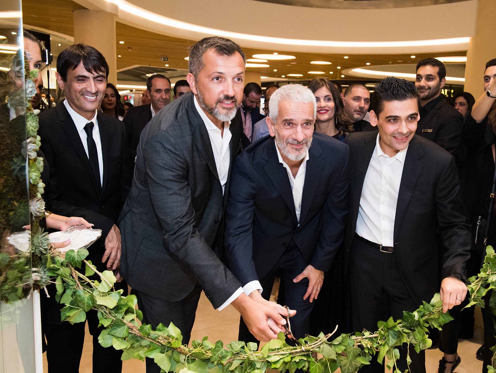  الافتتاح الرسمي - فابيو دي جريجوريو، جان زغزغي، سيرجي ماكارين، وديع حرب