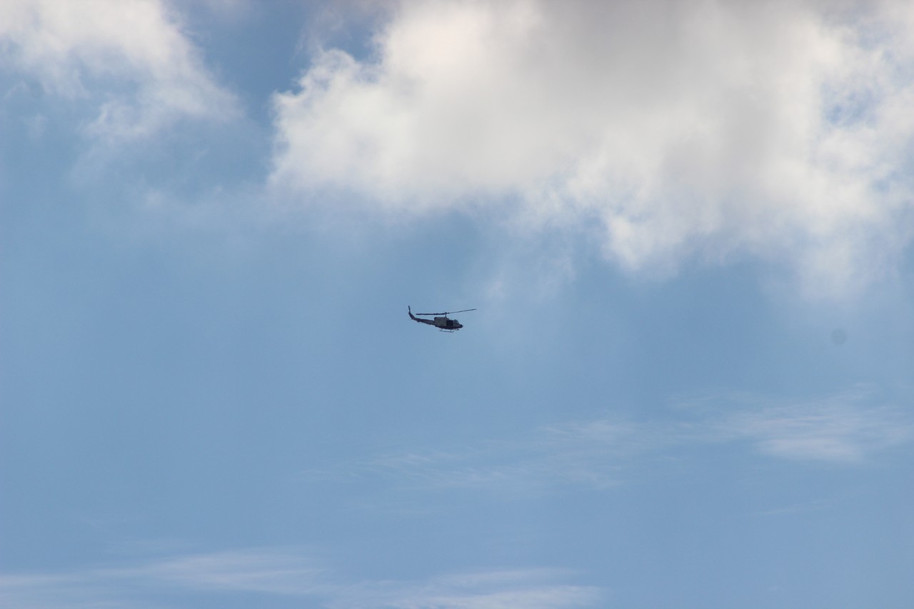 مروحية تابعة لليونيفيل جالت في محاور الوزاني العباسية حتى تخوم شبعا