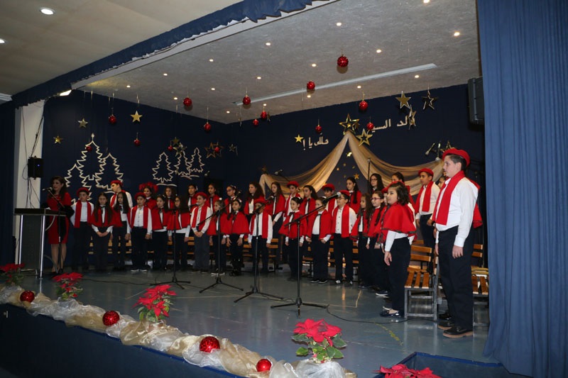 ريسيتال ميلادي في ثانوية الراهبات