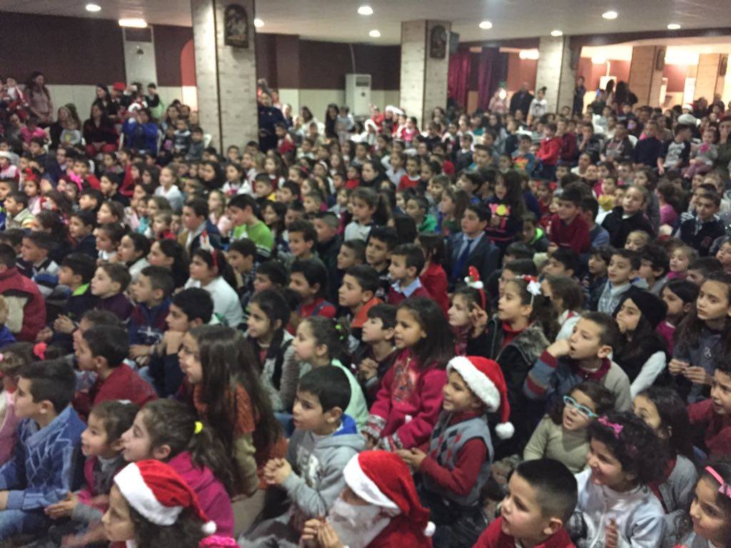 حفلة ترفيهية للأطفال أقامتها كاريتاس في بنت جبيل