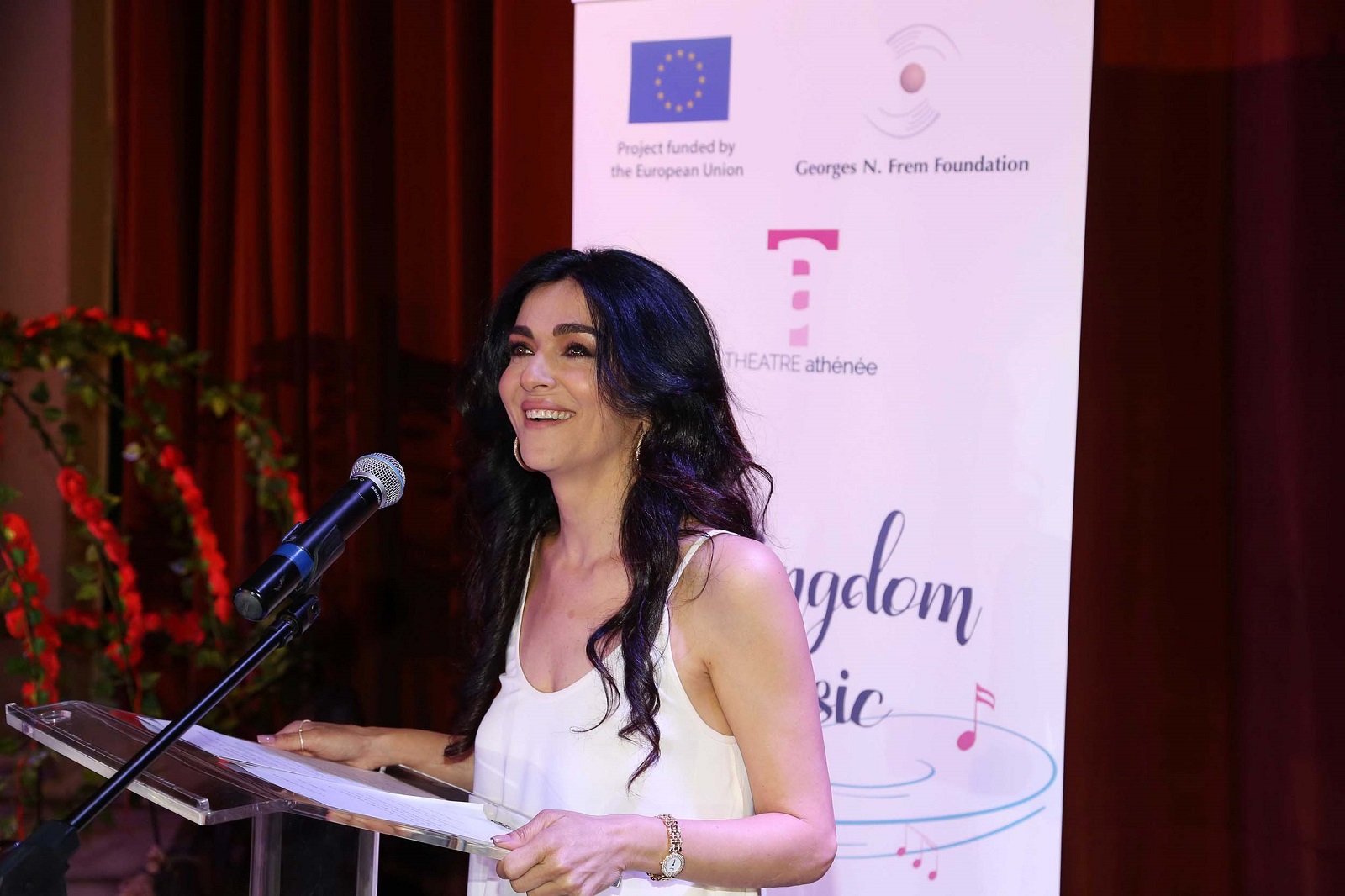 السيدة رانيا افرام الخوري، مديرة مؤسسة جورج ن. افرام