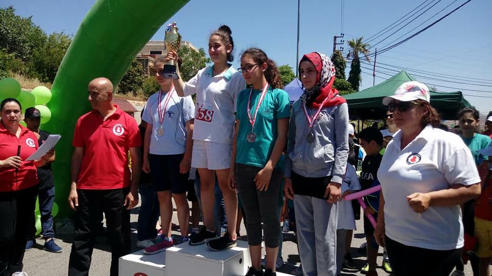 ليالي جهاد الشيخ علي فازت بالمرتبة الثالثة،