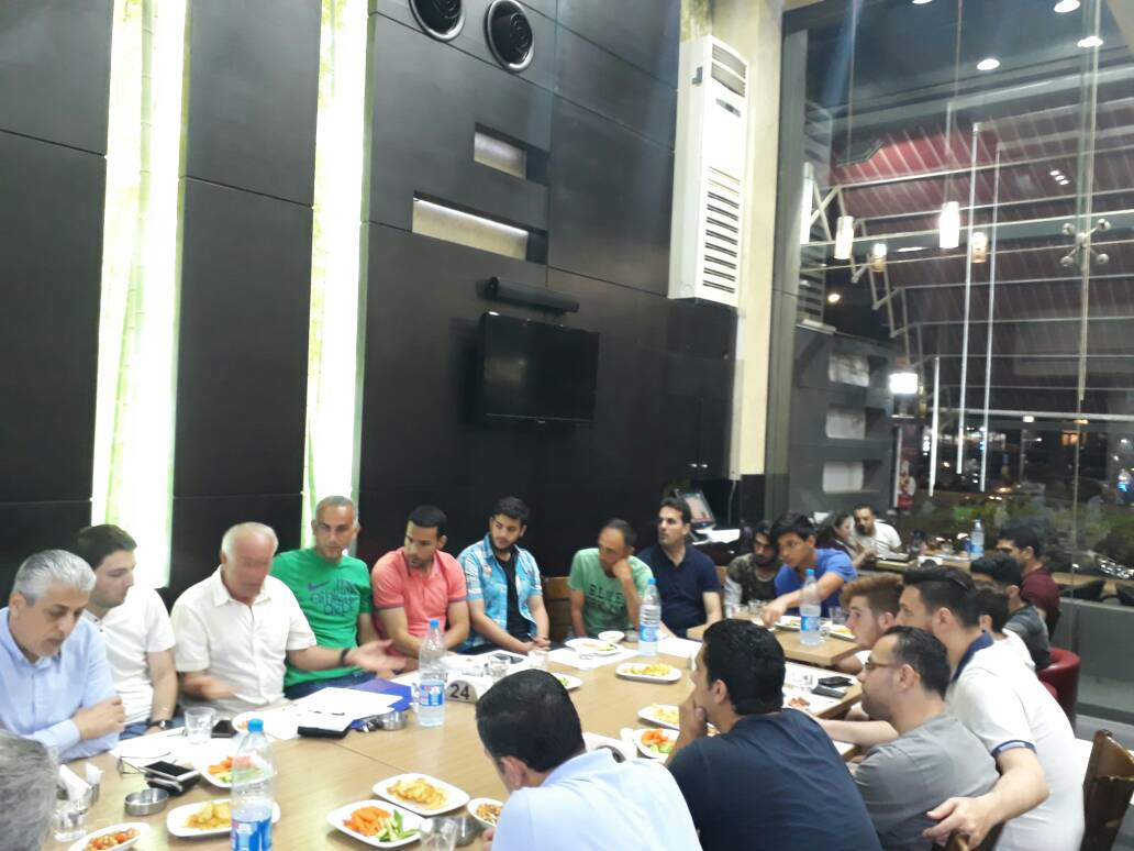 إجتماع خيامي تحضيري في بيروت