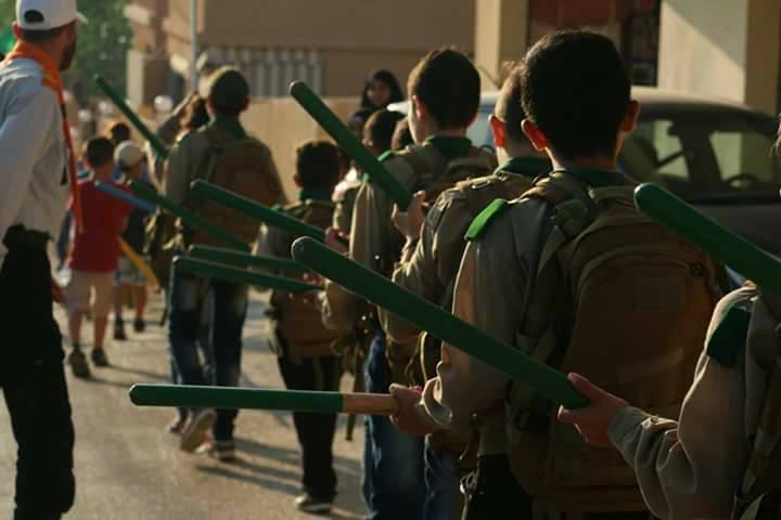 مسير كشفي ضمن أنشطة النوادي الصيفية لكشافة الإمام المهدي (عج)