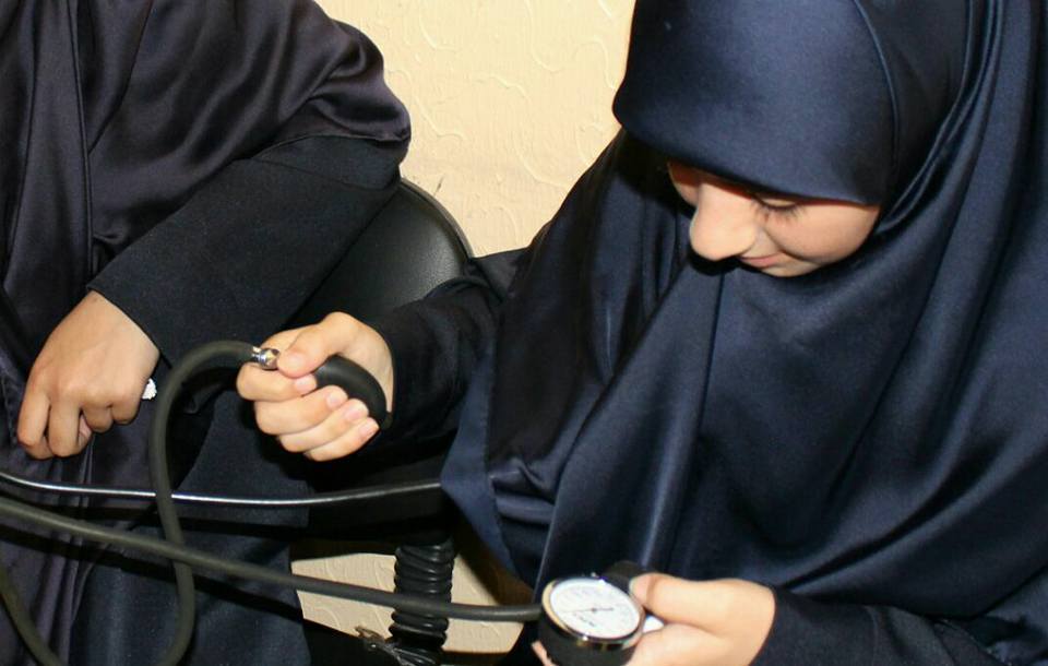 ورشة إسعافات أولية لدليلات  كشافة الإمام المهدي (عج) 