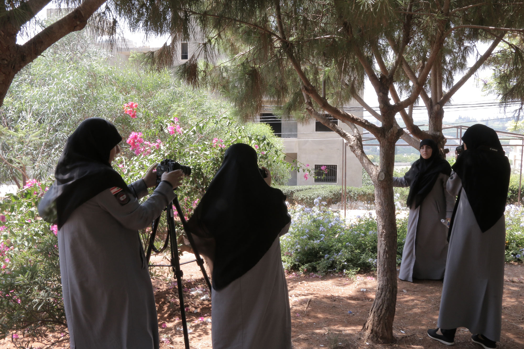 من تصوير المتدربات في دورة التصوير الفوتوغرافي