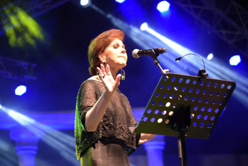 ميادة الحناوي من حفل مهرجان كاسكادا في لبنان