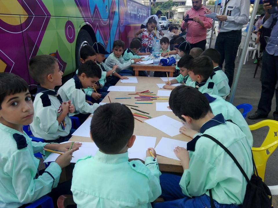 مكتبة مهدي المتجولة تحطّ رحالها في أفواج قطاع القاسمية