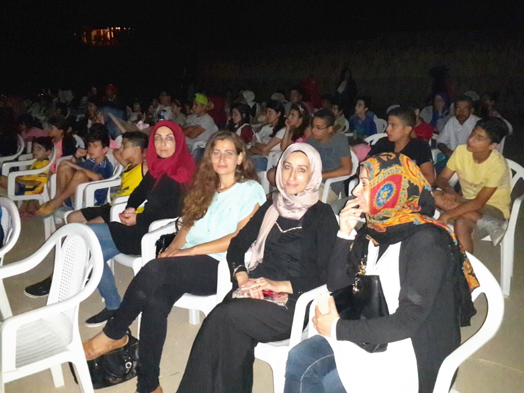 من العرض السينمائي في الصيف الماضي