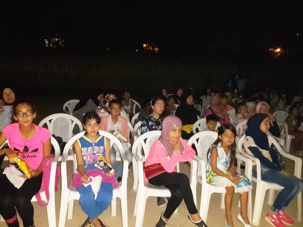 من العرض السينمائي في الصيف الماضي