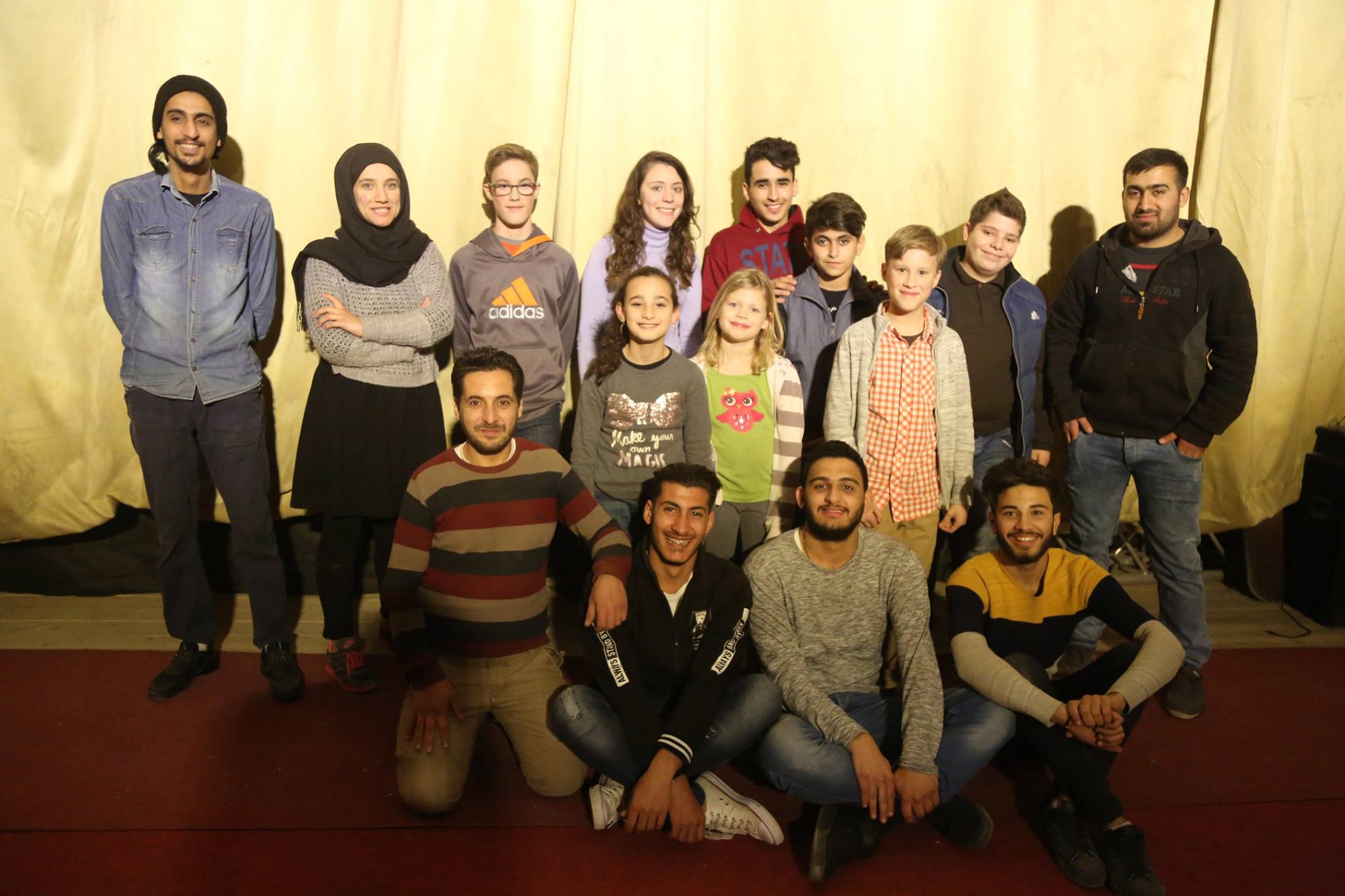 فريق المتطوعين