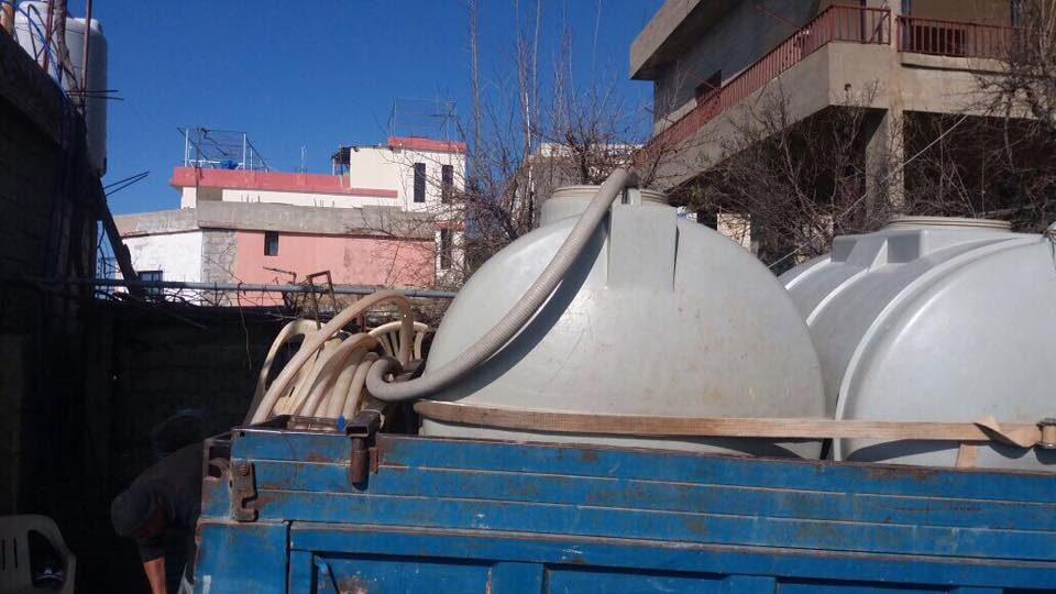 صهاريج المياه في كفرشوبا