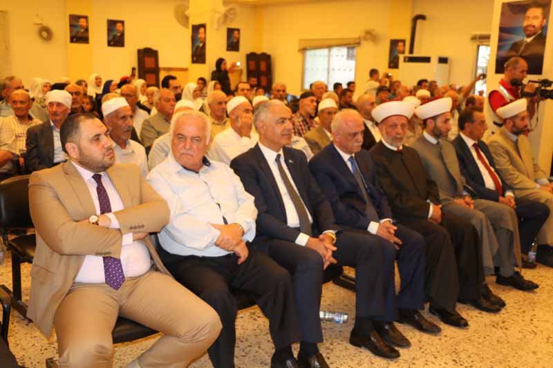 القرعاوي وجانب من الحضور