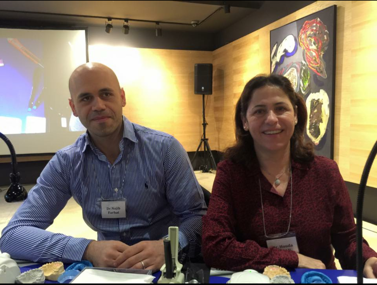 الدكتورة هدى ونجلها الدكتور نجيب