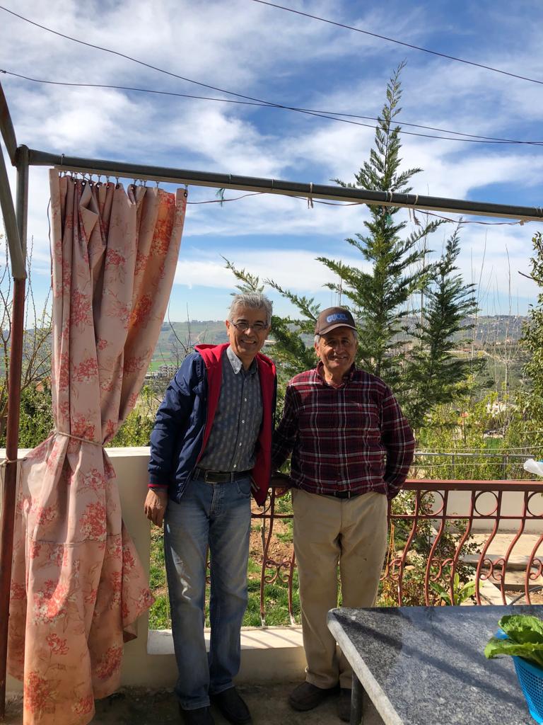 البرفسور يوسف غزاوي والمهندس أسعد رشيدي