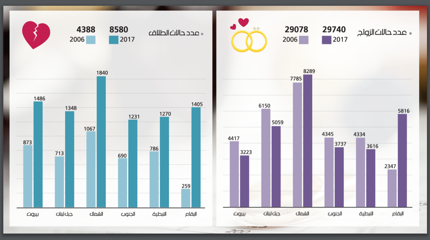 المصدر: مديرية الأحوال الشخصية في وزارة الداخلية (تصميم سنان عيسى)