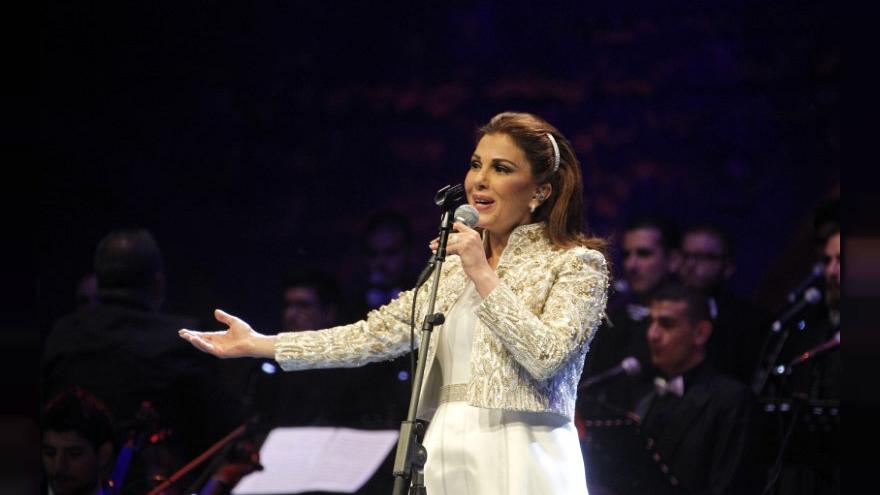 حفل ماجدة الرومي الغنائي في محافظة العُلا في المملكة العربية السعودية