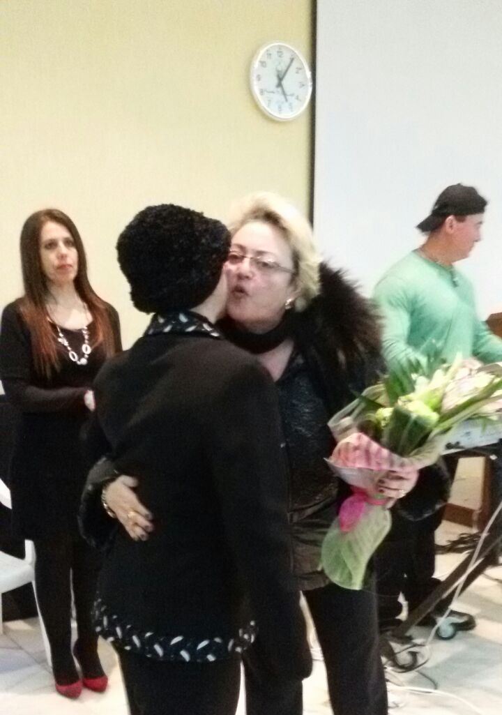 السيدة هلا طويل، رئيسة جمعية مركز محمد طويل الخيري والسيدة أسمهان طويل - جمعية سيدات الخيام