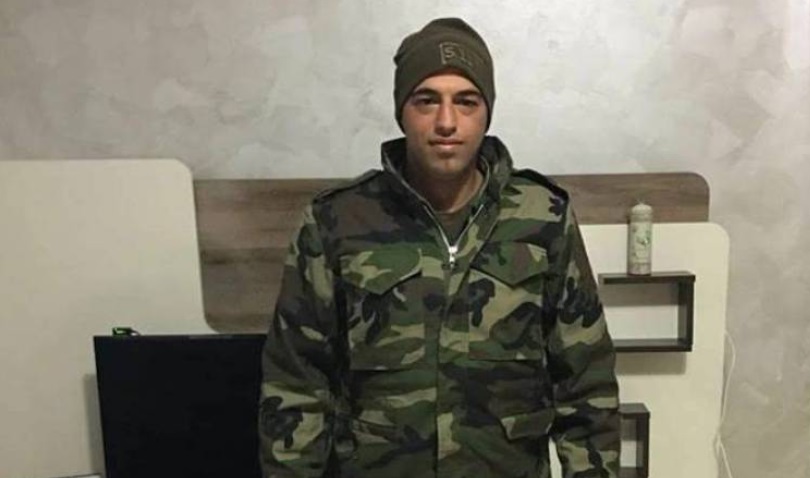 محمود مسلماني كان سعيدا جدا انه سيخدم ويشارك بحماية وطنه، لكن لم يتمكن من تحقيق ما حلم به، بعد ان تعرض لحادث مؤسف