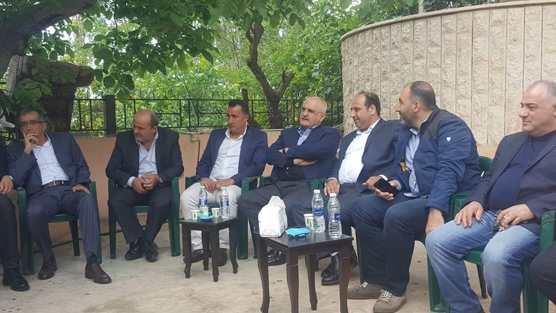 الحاج علي حسن خليل في الهبّارية بعد الحادث