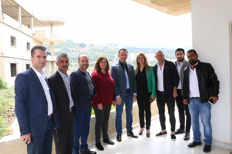 الخطيب يلتقي  رئيس بلدية الكفير