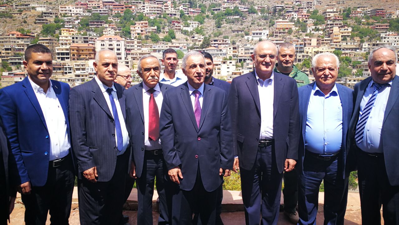 الوزير خليل والنائب هاشم ورئي البلدية صعب وفاعليات