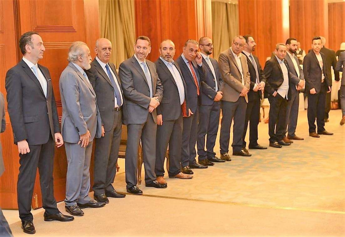 جانب من لقاء المرشح عماد الخطيب  في الكويت