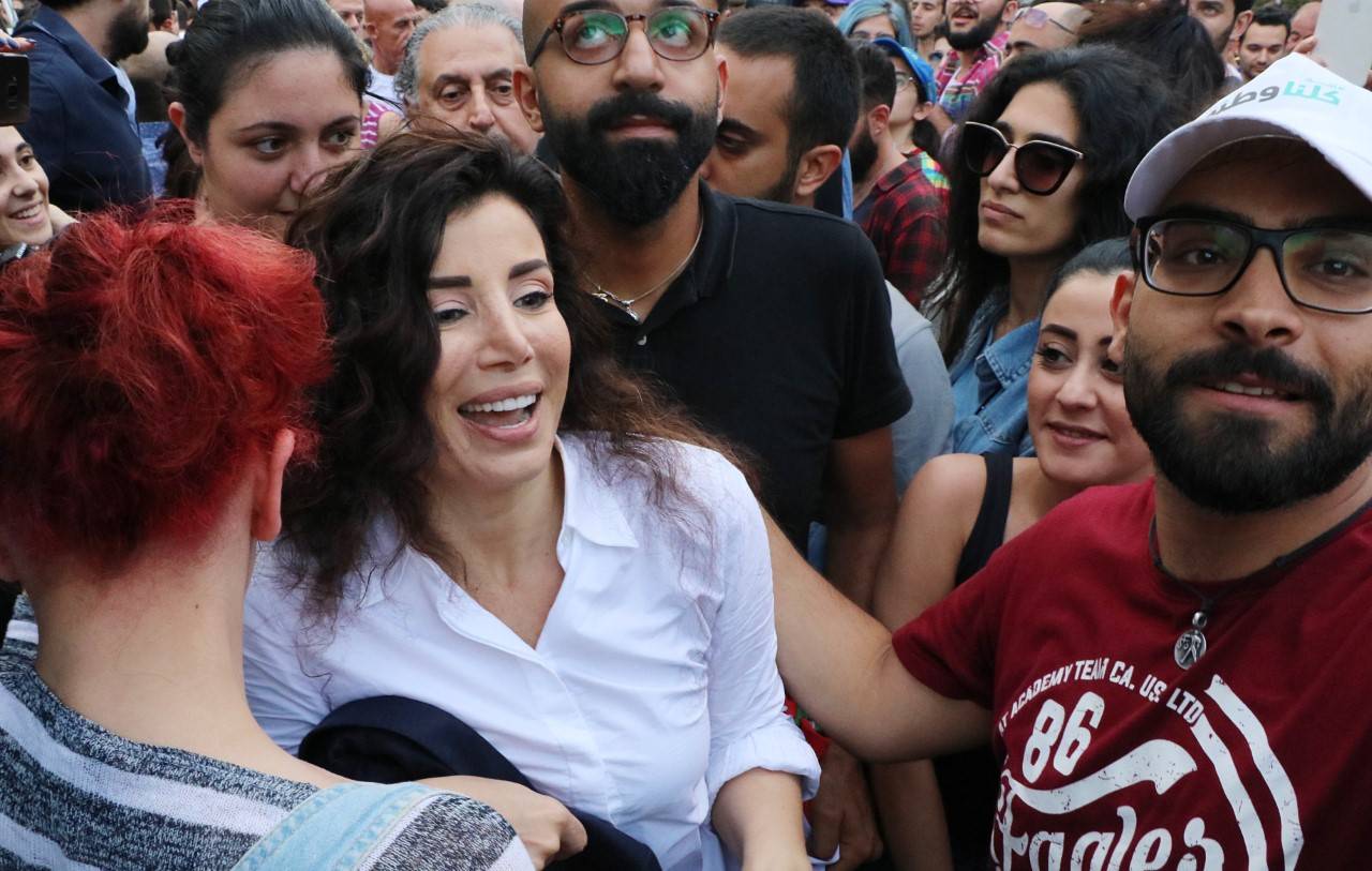 اعتصام للمجتمع المدني أمام وزارة الداخلية (حسن عسل)