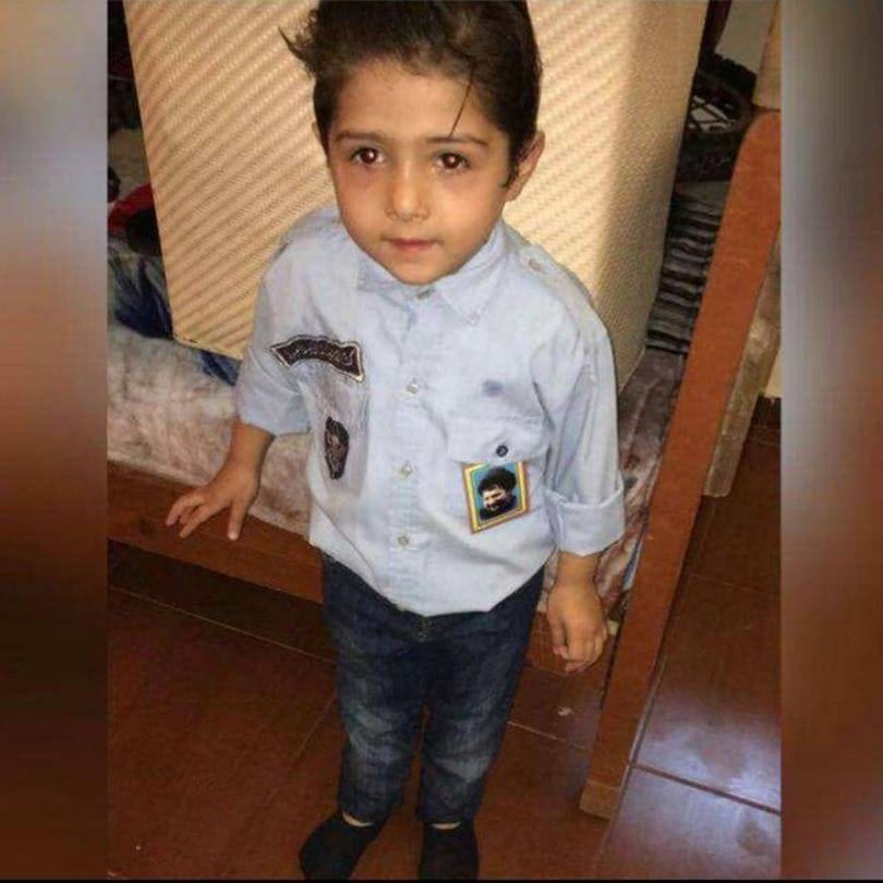 الطفل عبد الكريم عصام عيّاش