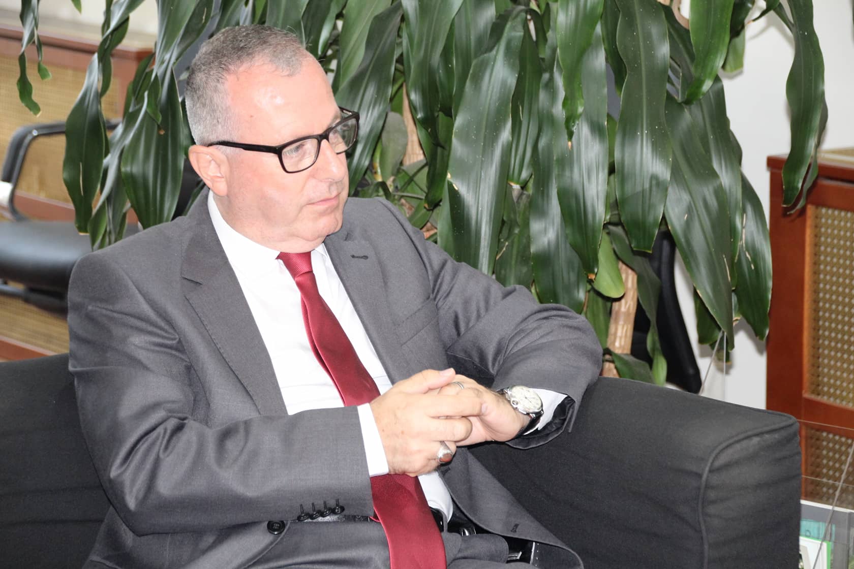 رئيس بلدية كفررمان المحامي ياسر علي أحمد 