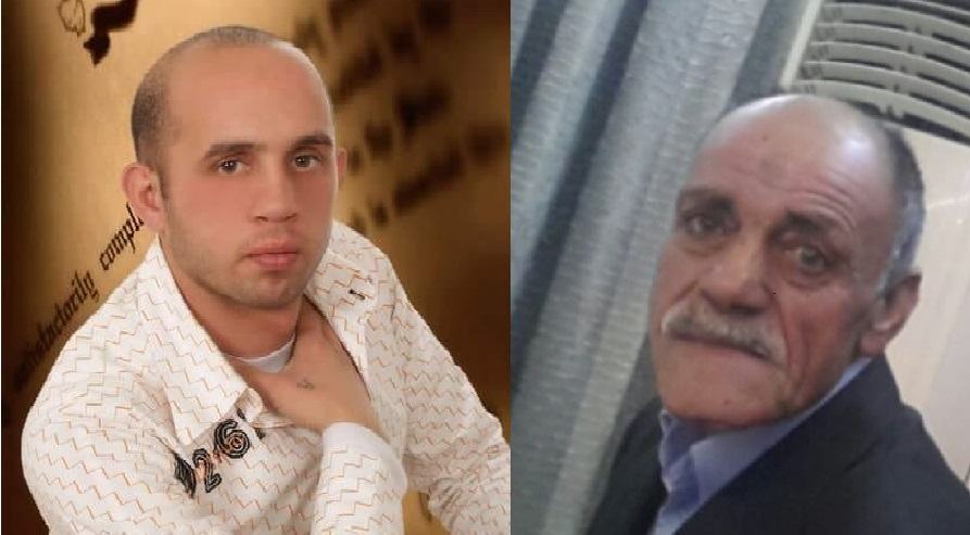 المرحومان الحاج أبو باسم حسن عبدو خريس وعبّاس محمد زلايا