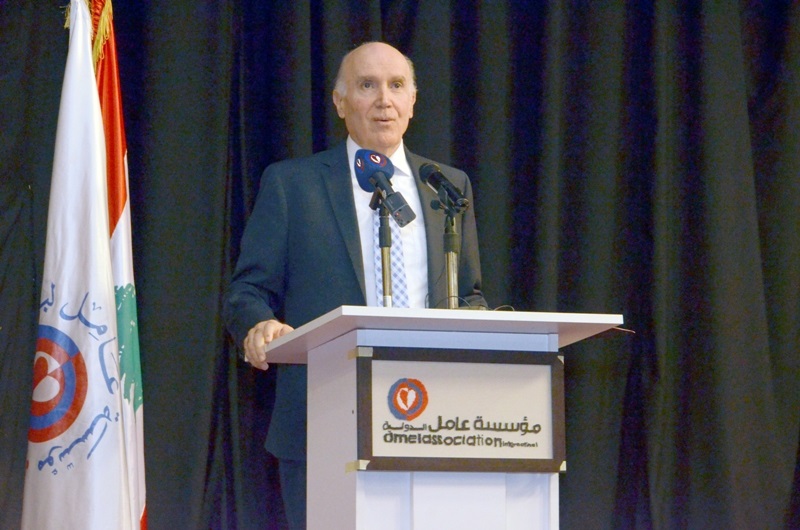 الدكتور كامل مهنا، رئيس مؤسسة عامل الدولية والمنسق العام لتجمع المنظمات الأهلية التطوعية اللبنانية والعربية