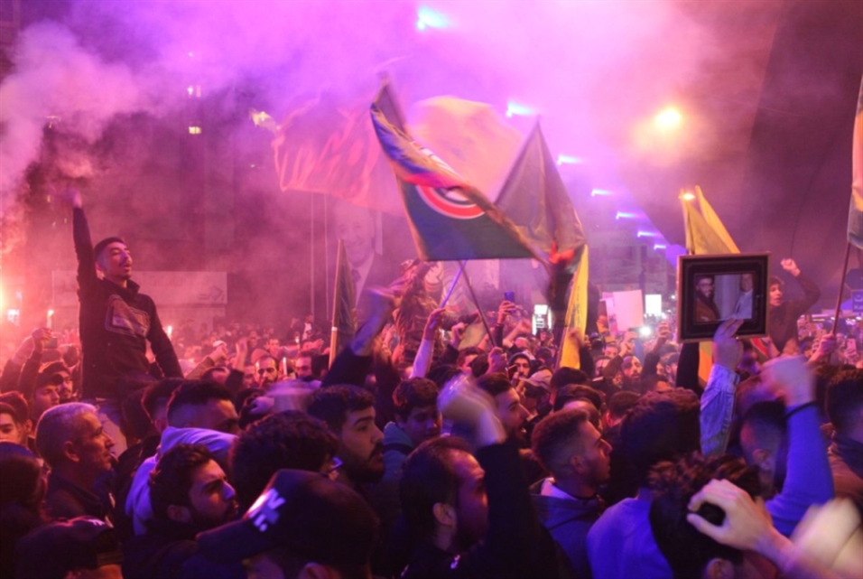 من اعتصام دعت إليه «التنسيقية» في المشرفّية بضاحية بيروت الجنوبية (الأخبار)