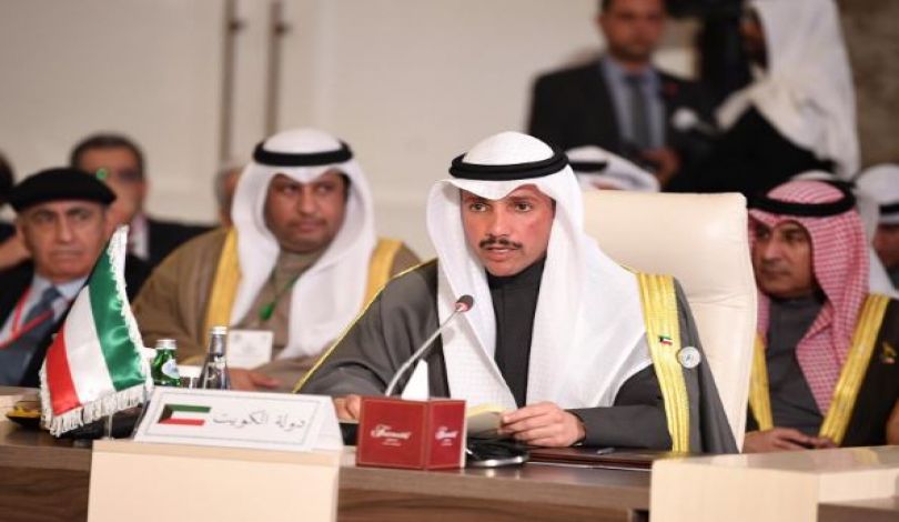 رئيس مجلس الأمة الكويتي مرزوق الغانم التي تشكل كلمته مع كلمة الرئيس بري خارطة طريق لاخراج الواقع العربي من حال التخاذل التي يعيشها