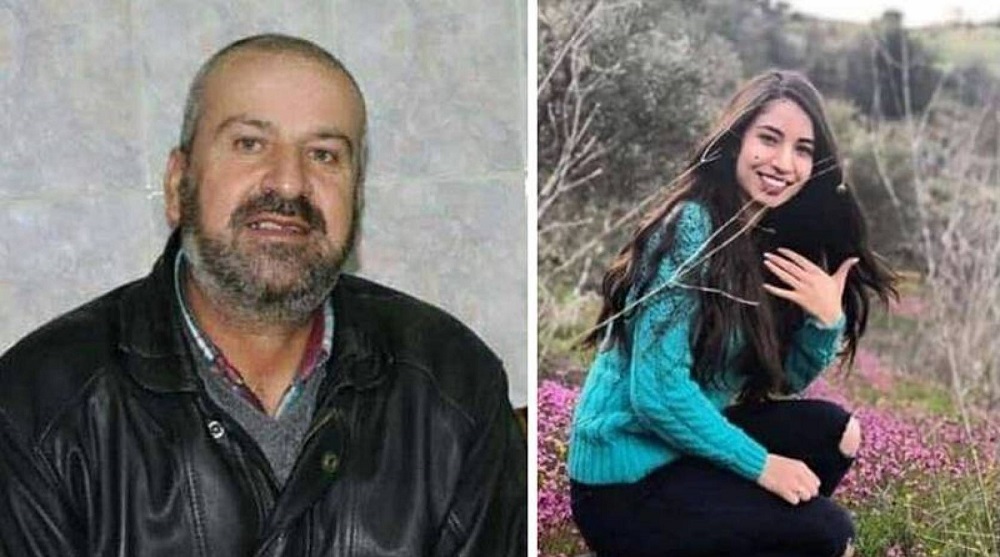 المختار نديم الحاج وابنته ليال