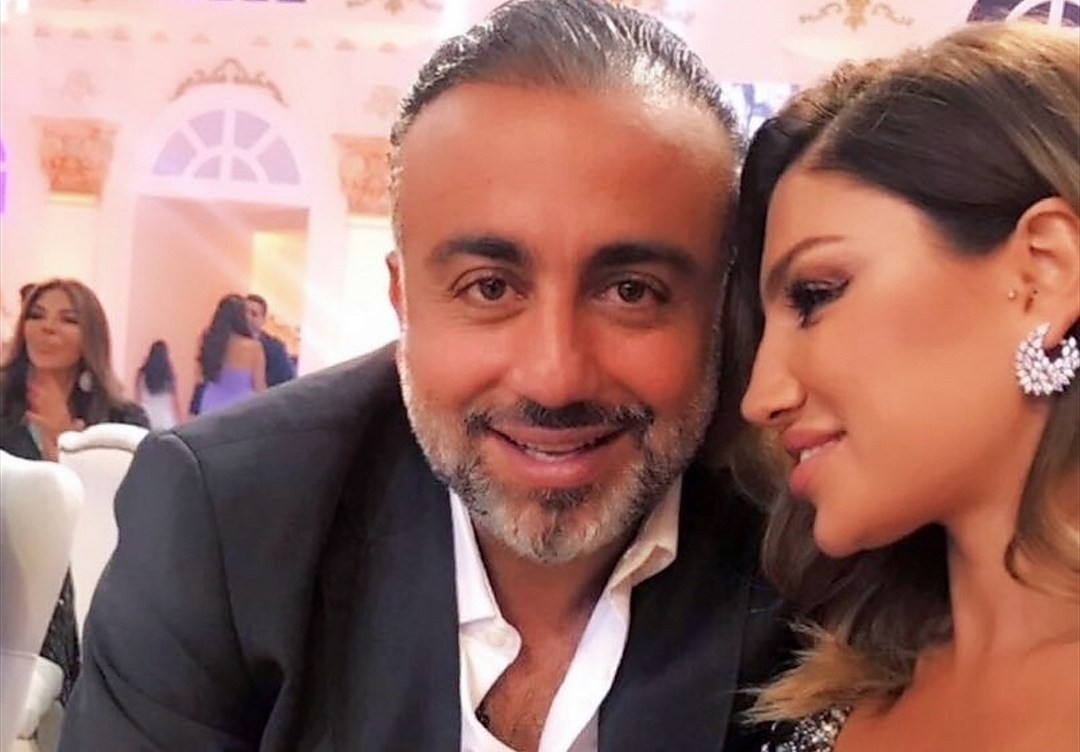 عماد قانصو وعقيلته، السيدة رانيا