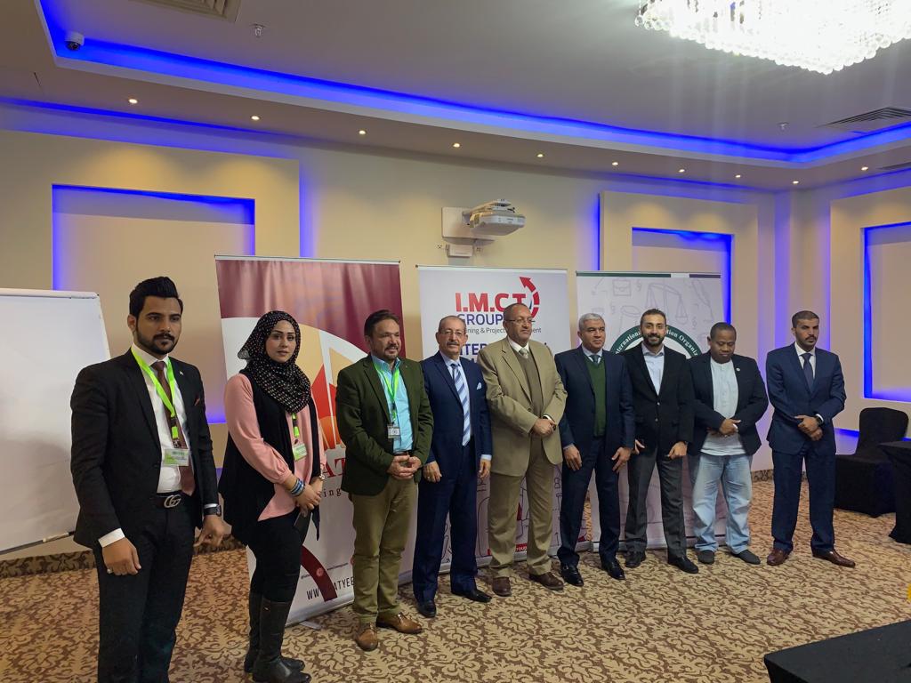 رجل الأعمال محمد الصفاوي وفريق العمل في مؤسساته