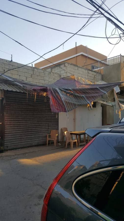 المكان الذي صعق فيه هاني.