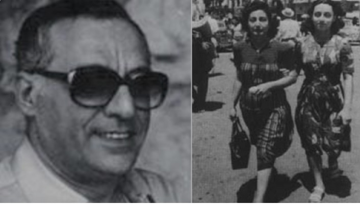 مع والدتها، وصورة لشقيقها الوحيد جوزيف